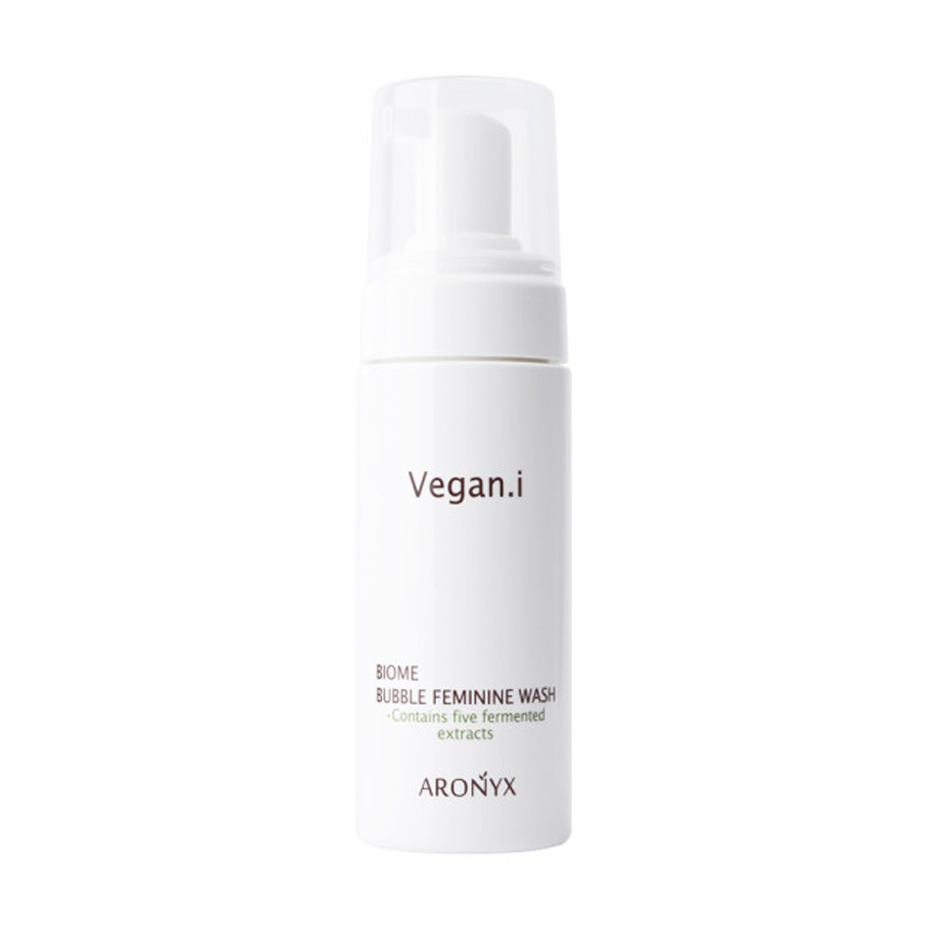 MediFlower MediFlower ARONYX Vegan.i Biome Bubble Feminine Wash 145ml - hydrating - front bottle shot