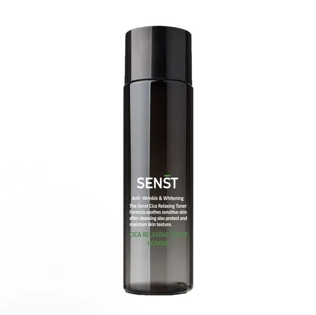 MediFlower MediFlower Senst Cica Relaxing Homme Toner 200ml - hydrating - front bottle shot