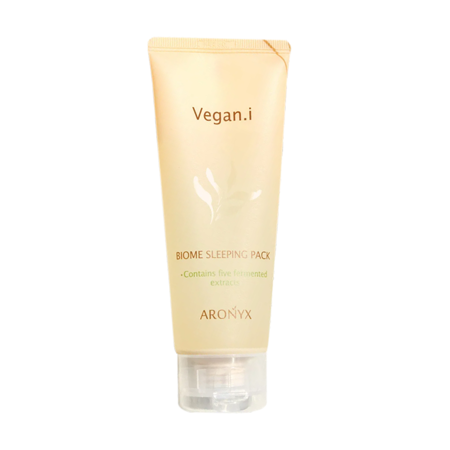 MediFlower MediFlower ARONYX Vegan.i Biome Sleeping Pack 100ml - hydrating - front bottle shot