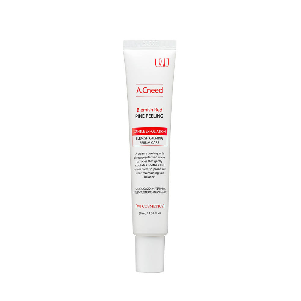 WJ WJ Blemish Red Pine Peeling 30ml - daily care - front bottle shot