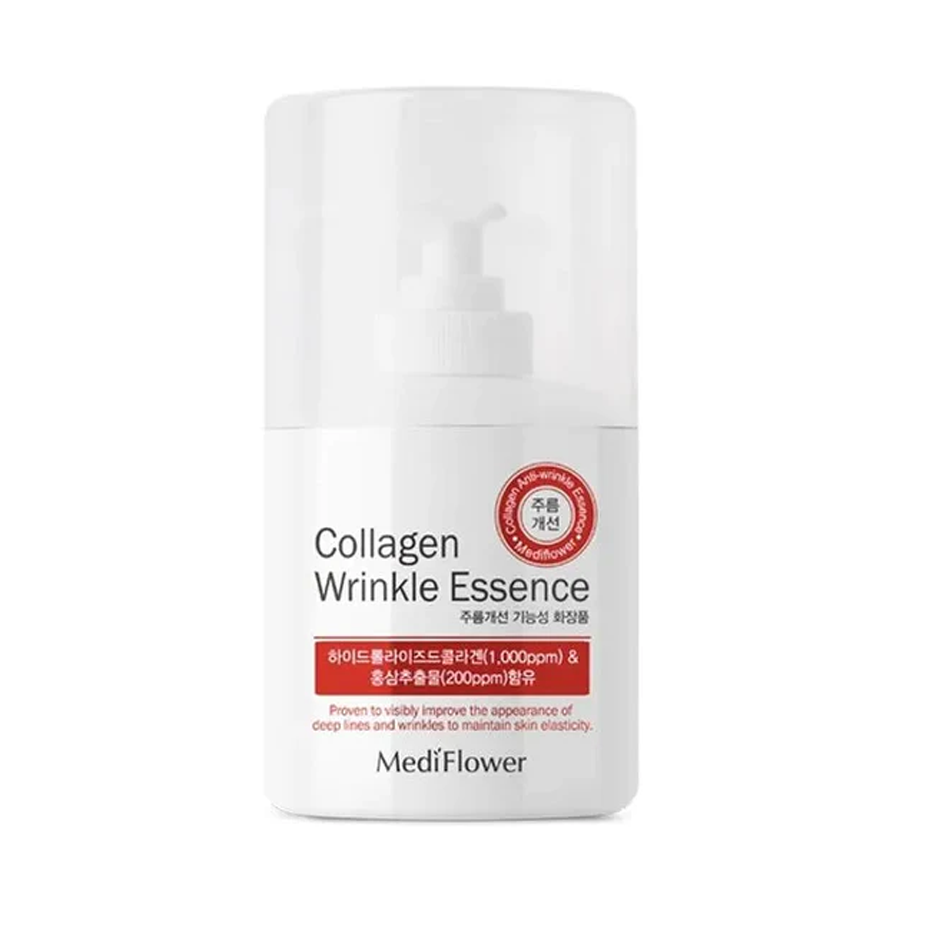 MediFlower MediFlower Collagen Wrinkle Essence 250ml - anti-aging - front bottle shot