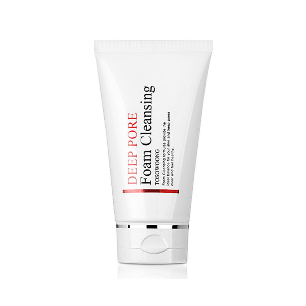 TOSOWOONG TOSOWOONG Deep Pore Foam Cleansing 100ml - hydrating - front bottle shot
