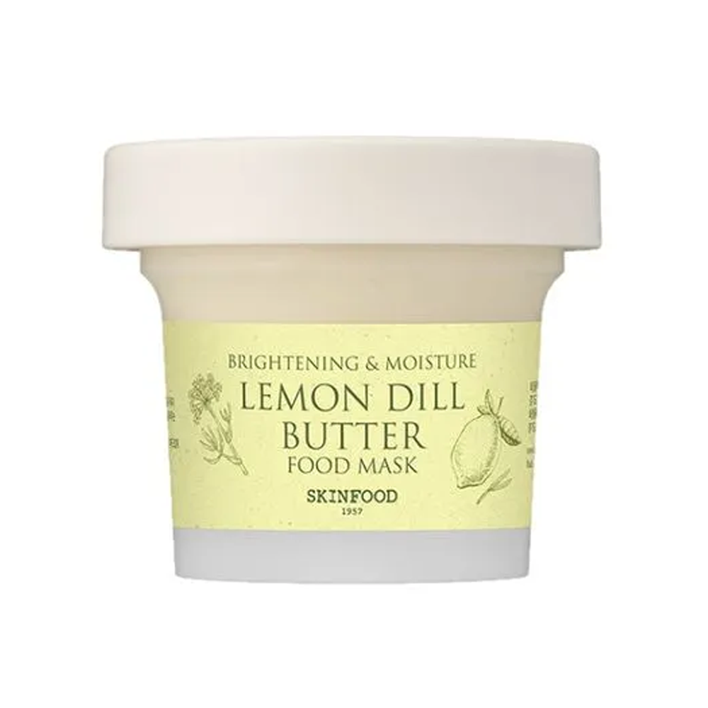 SKINFOOD SKINFOOD Lemon Dill Butter Food Mask 120g - hydrating - front bottle shot