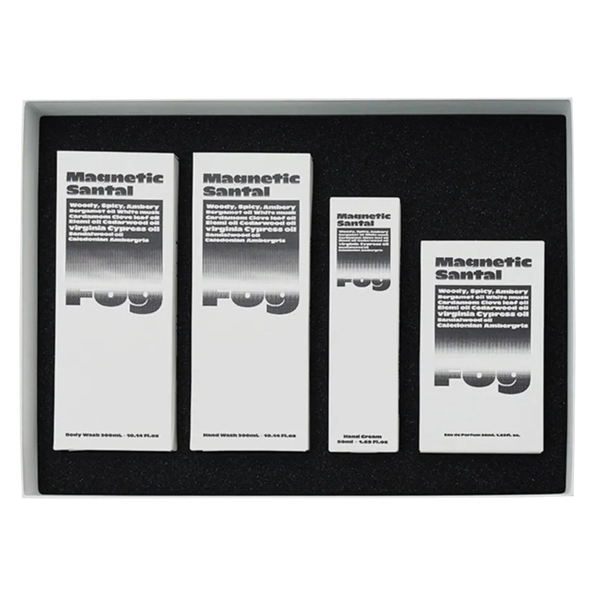 HAUS Fog HAUS Fog Magnetic Santal Gift Set - hydrating - front bottle shot