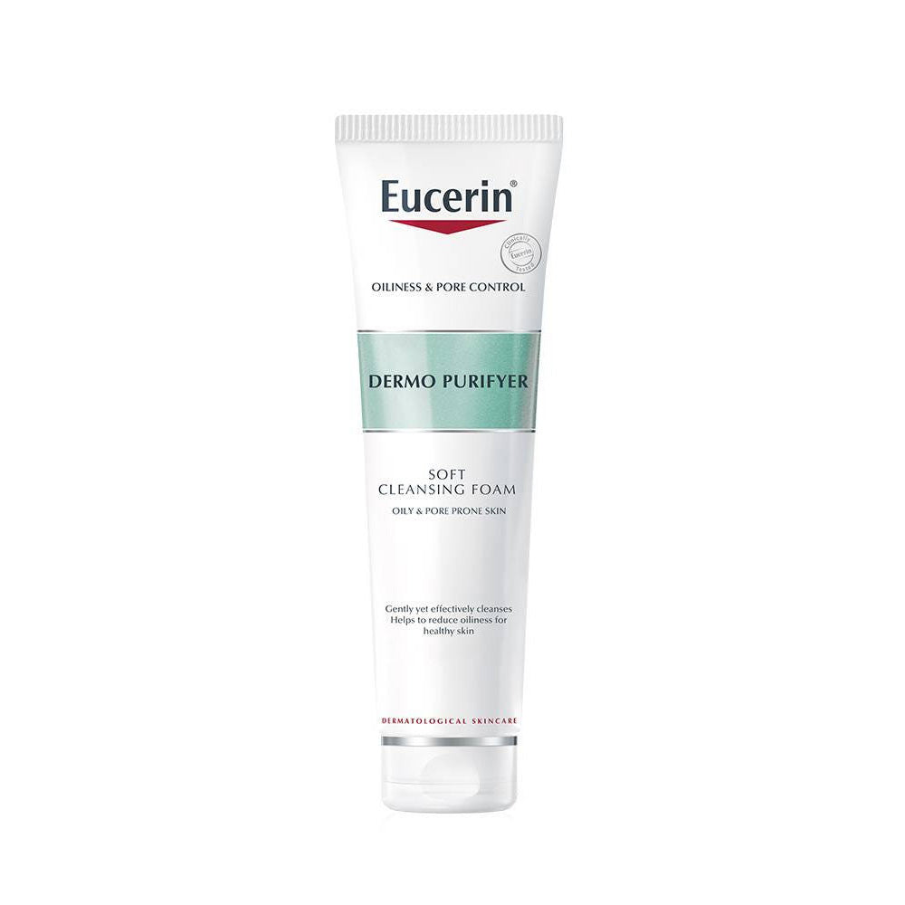 Eucerin Eucerin DermoPurifyer Deep Cleansing Foam 150g - pore care - front bottle shot