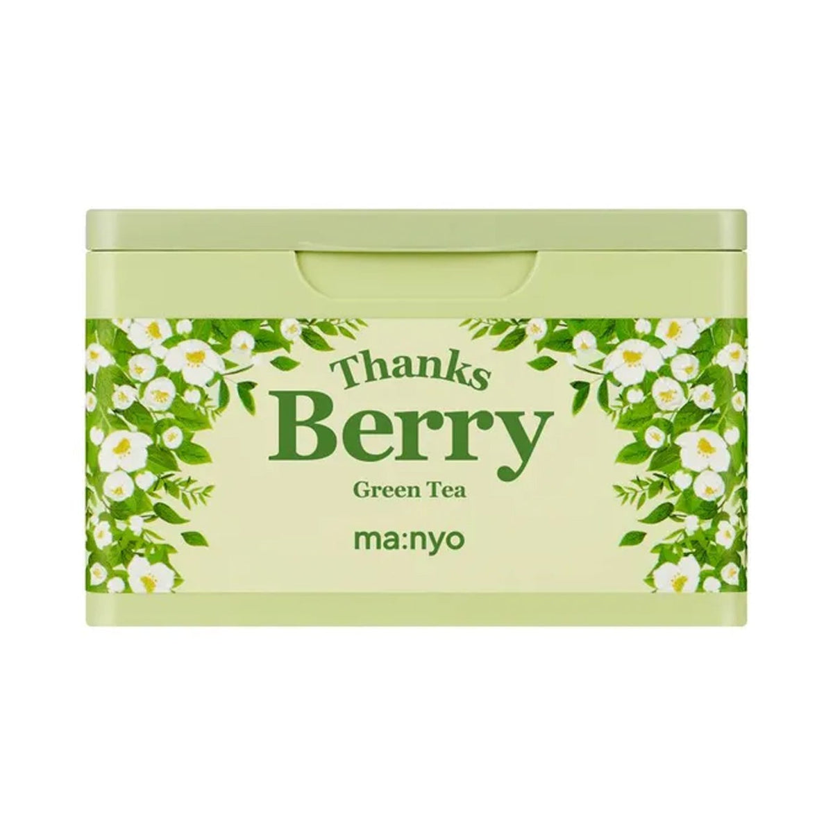 ma:nyo ma:nyo Thanks Berry Green Tea Mask 30ea - hydrating - front bottle shot