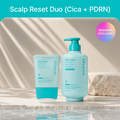 lilyeve [Scalp Reset Duo] Scalp:Turn Cica PDRN Shampoo 500g + Ampoule 100ml - soothing - front bottle shot