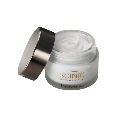 SCINIC SCINIC Snail Matrix Cream 50ml - hydrating - front bottle shot