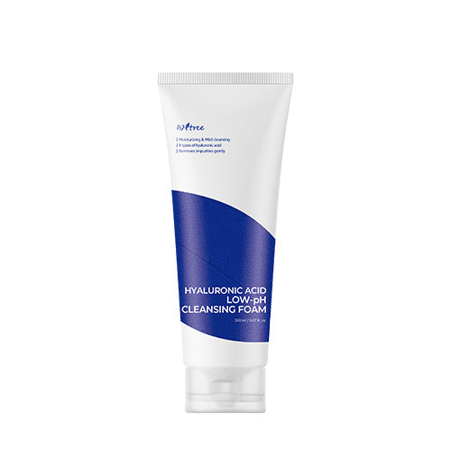 Isntree Isntree Hyaluronic Acid Low pH Cleansing Foam 150ml - hydrating - front bottle shot