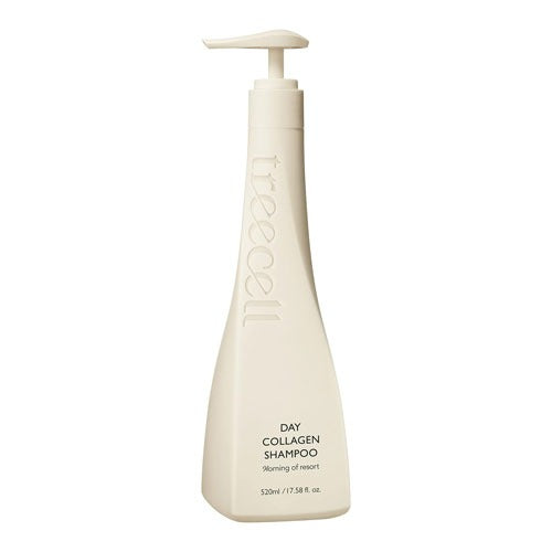 TREECELL TREECELL Day Collagen Shampoo Morning of Resort 520ml - hydrating - front bottle shot