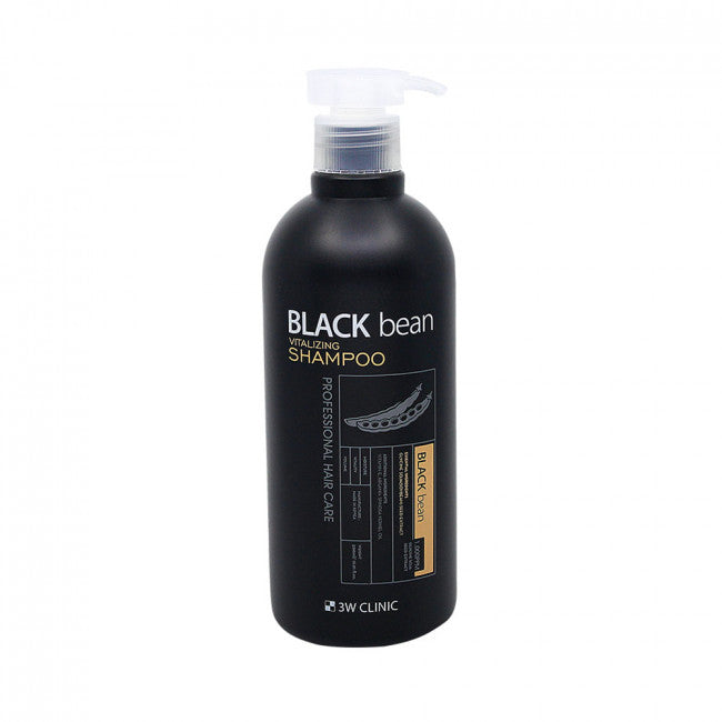 3W CLINIC 3W CLINIC Black Bean Vitalizing Shampoo 500ml - daily care - front bottle shot