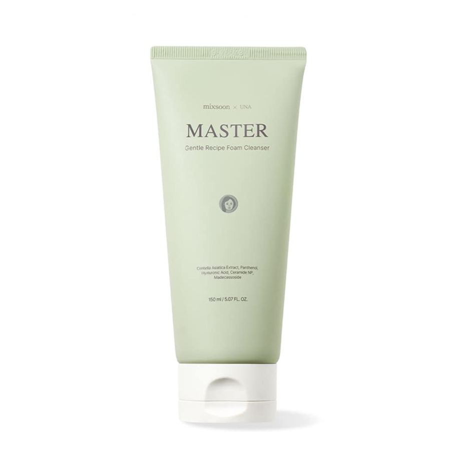 mixsoon MIXSOON Master Gentle Recipe Foam Cleanser 150ml - soothing - front bottle shot