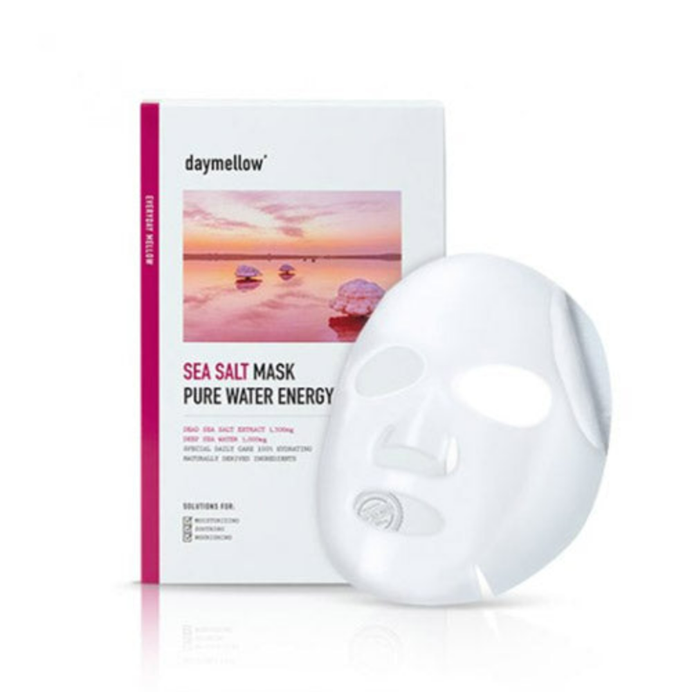 Daymellow Daymellow Sea Salt Mask Pure Water Energy 10ea - hydrating - front bottle shot