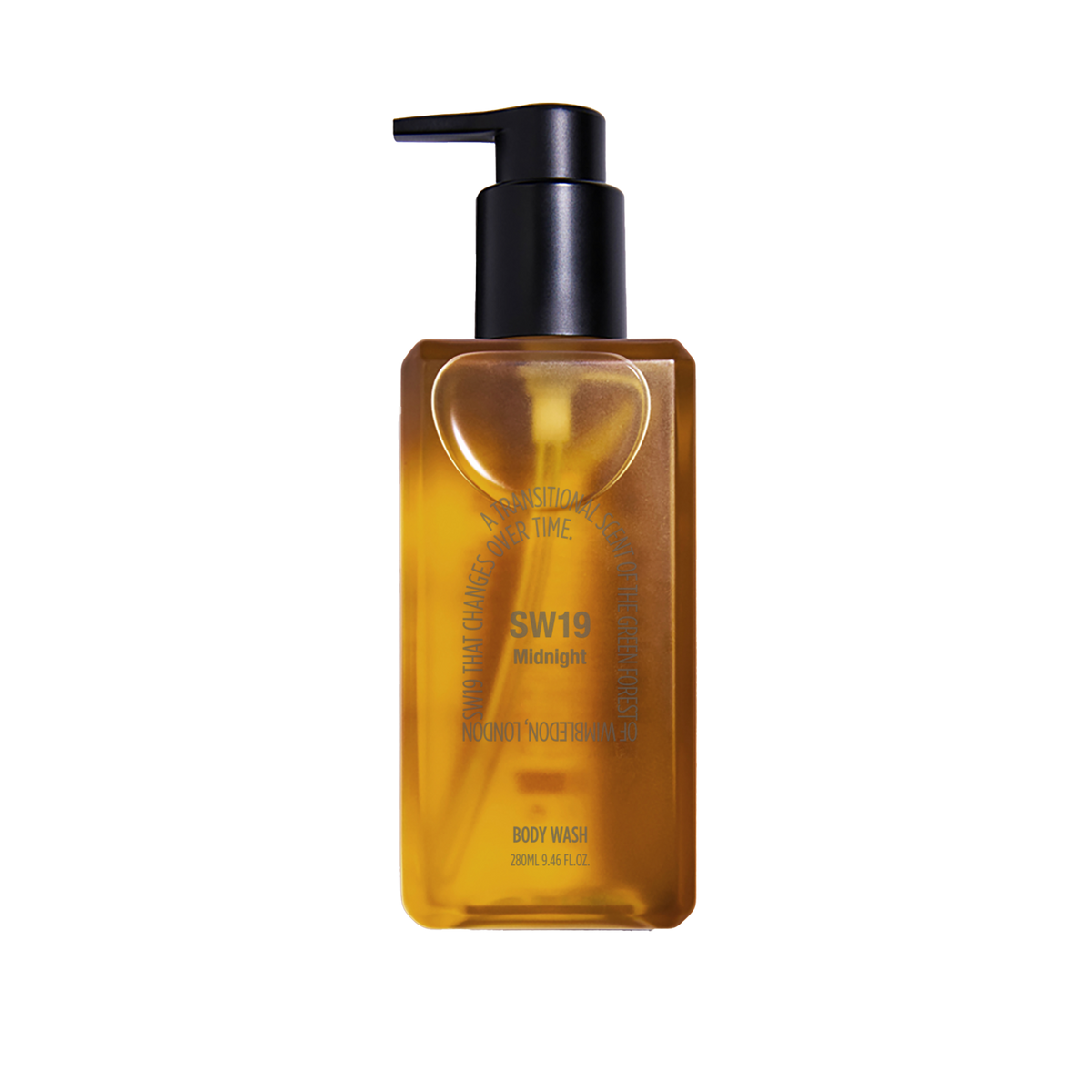 SW19 SW19 Midnight BODY WASH 280ml - hydrating - front bottle shot