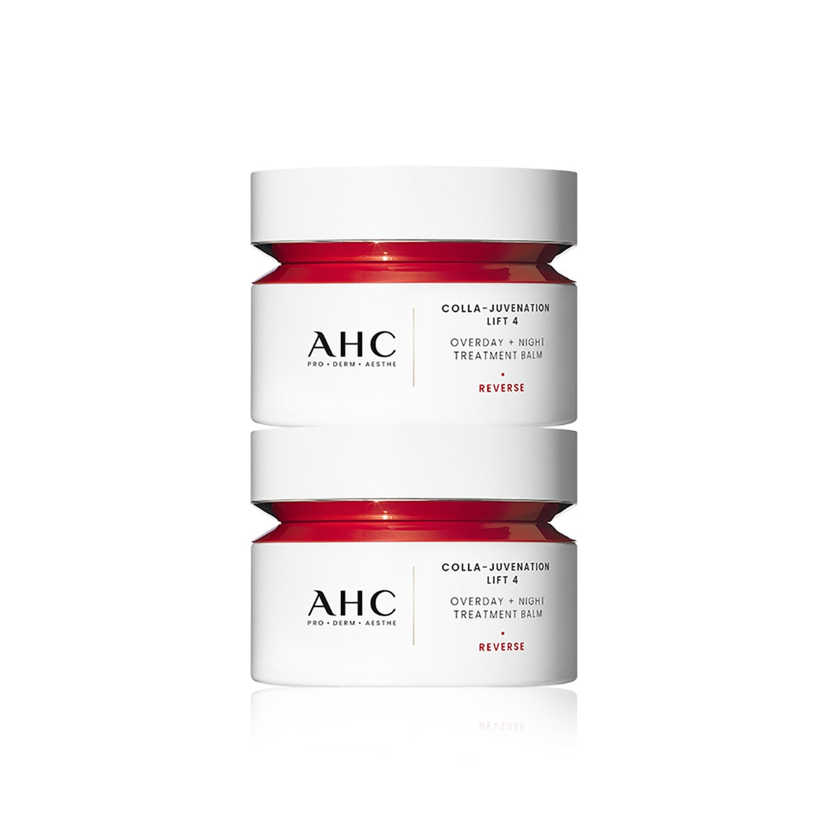 AHC AHC Colla-Juvenation Lift 4 Overday + Night Treatment Balm 50ml x 2ea - brightening - front bottle shot