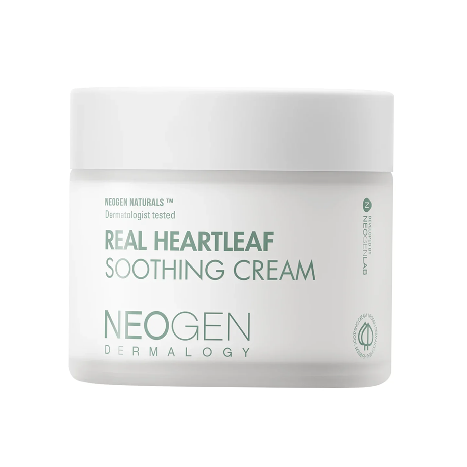 NEOGEN NEOGEN Real Heartleaf Soothing Cream 80g - hydrating - front bottle shot