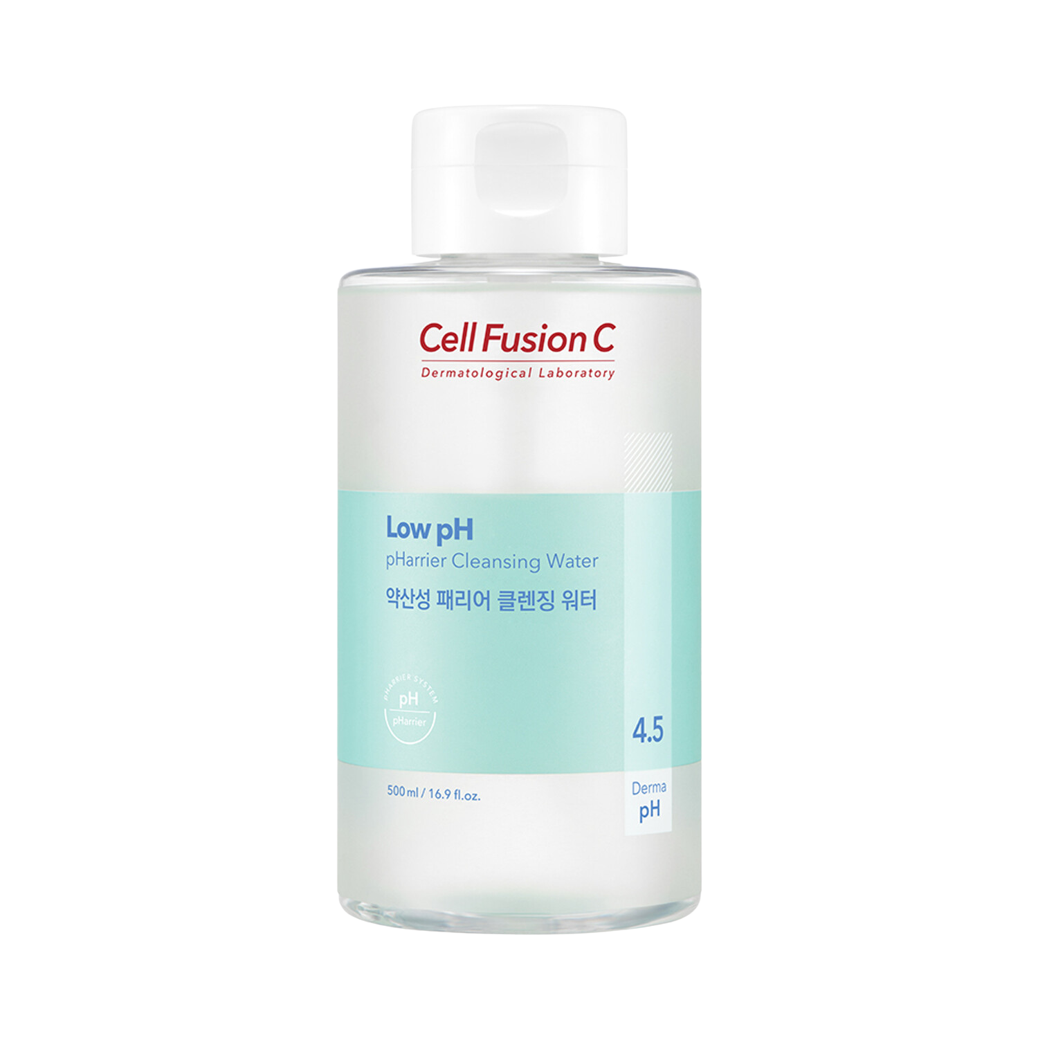Cell Fusion C Cell Fusion C Low pH pHarrier Cleansing Water 500ml - hydrating - front bottle shot