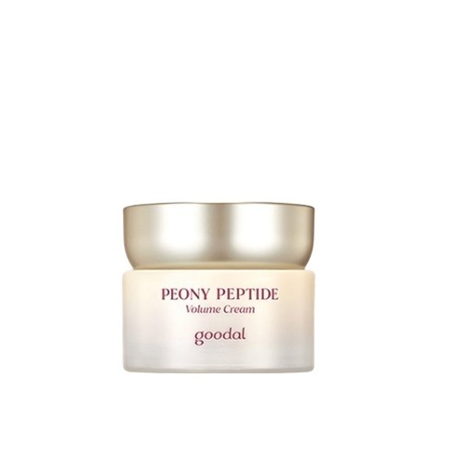 goodal goodal Peony Peptide Volume Cream 60ml - hydrating - front bottle shot