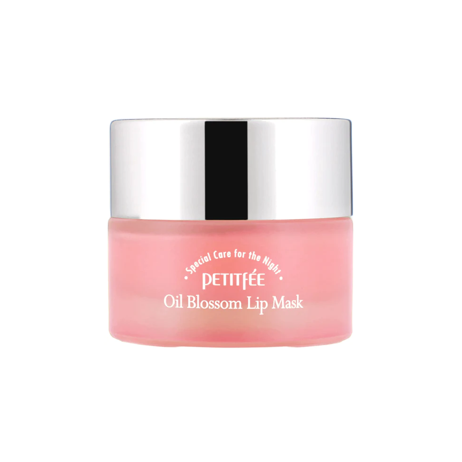Petitfee Petitfee Oil Blossom Lip Mask Camelia Seed Oil 15g - hydrating - front bottle shot