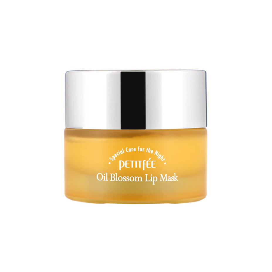 Petitfee Petitfee Oil Blossom Lip Mask Sea Buckthorn Oil 15g - hydrating - front bottle shot