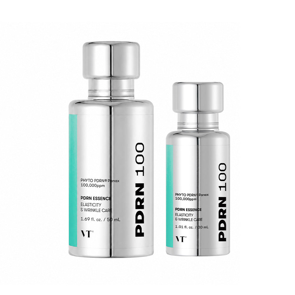 VT Cosmetics VT Cosmetics PDRN Essence 100 50ml (+ PDRN Essence 30ml) - hydrating - front bottle shot