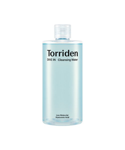 Torriden Torriden Dive In Low Molecular Hyaluronic Acid Cleansing Water 400ml - hydrating - front bottle shot