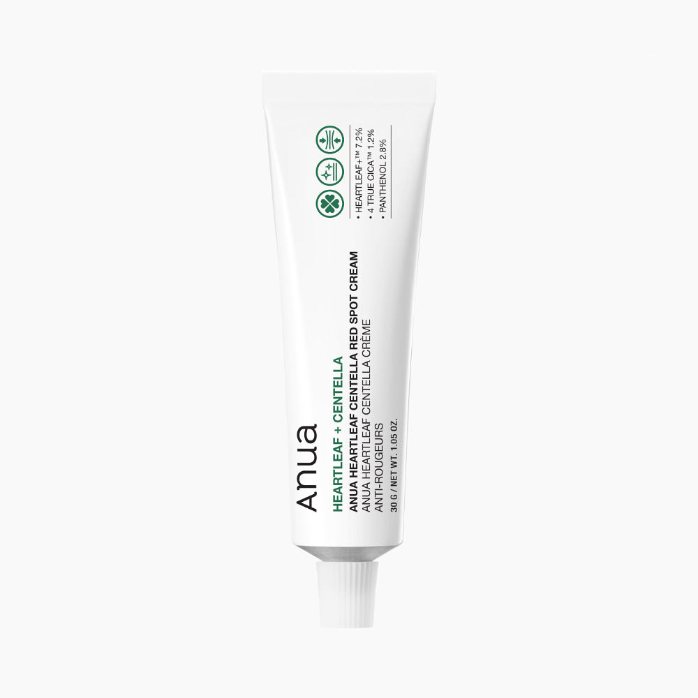 Anua Anua Heartleaf Centella Red Spot Cream 30g - daily care - front bottle shot