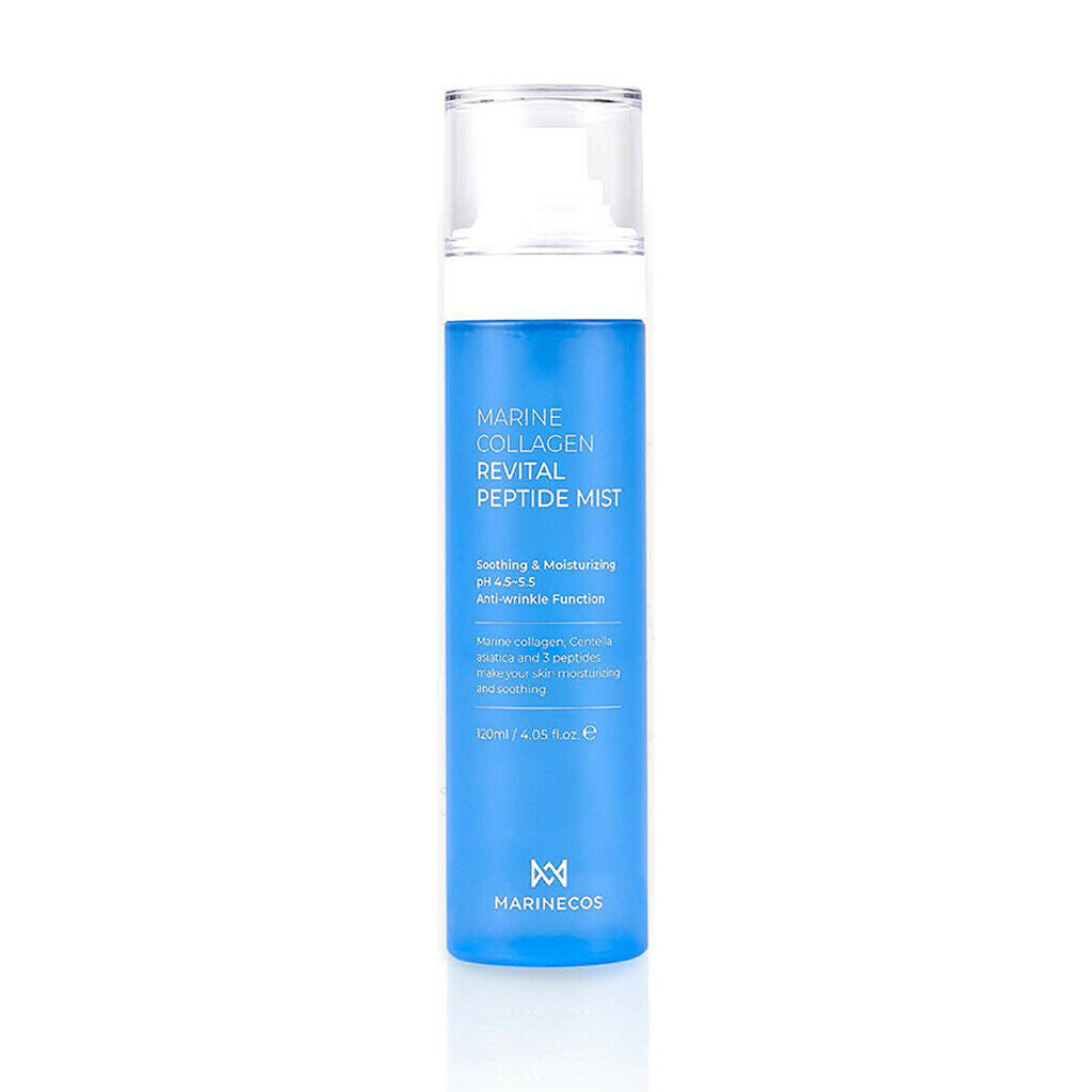 MARINECOS MARINECOS Marine Collagen Re-vital Peptide Mist 120ml - hydrating - front bottle shot