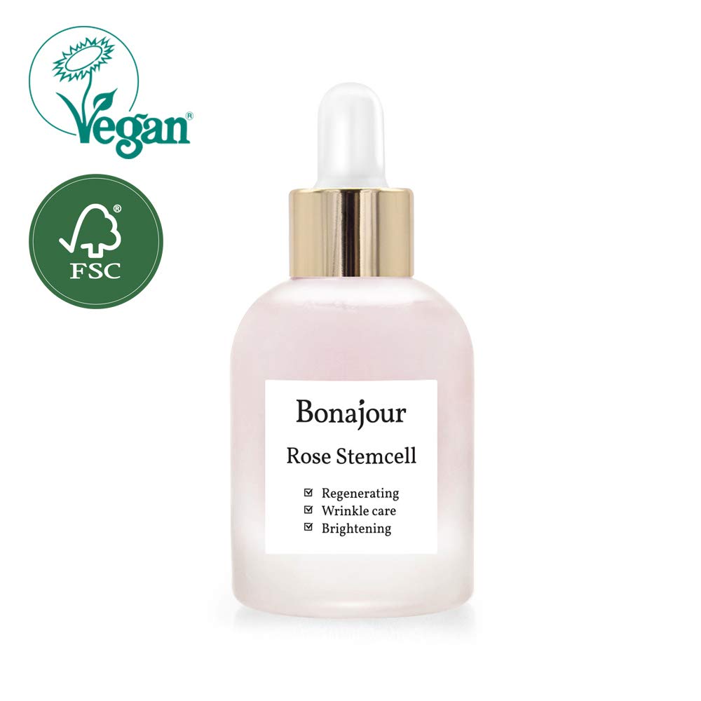BONAJOUR BONAJOUR Rose Stemcell 30ml - hydrating - front bottle shot