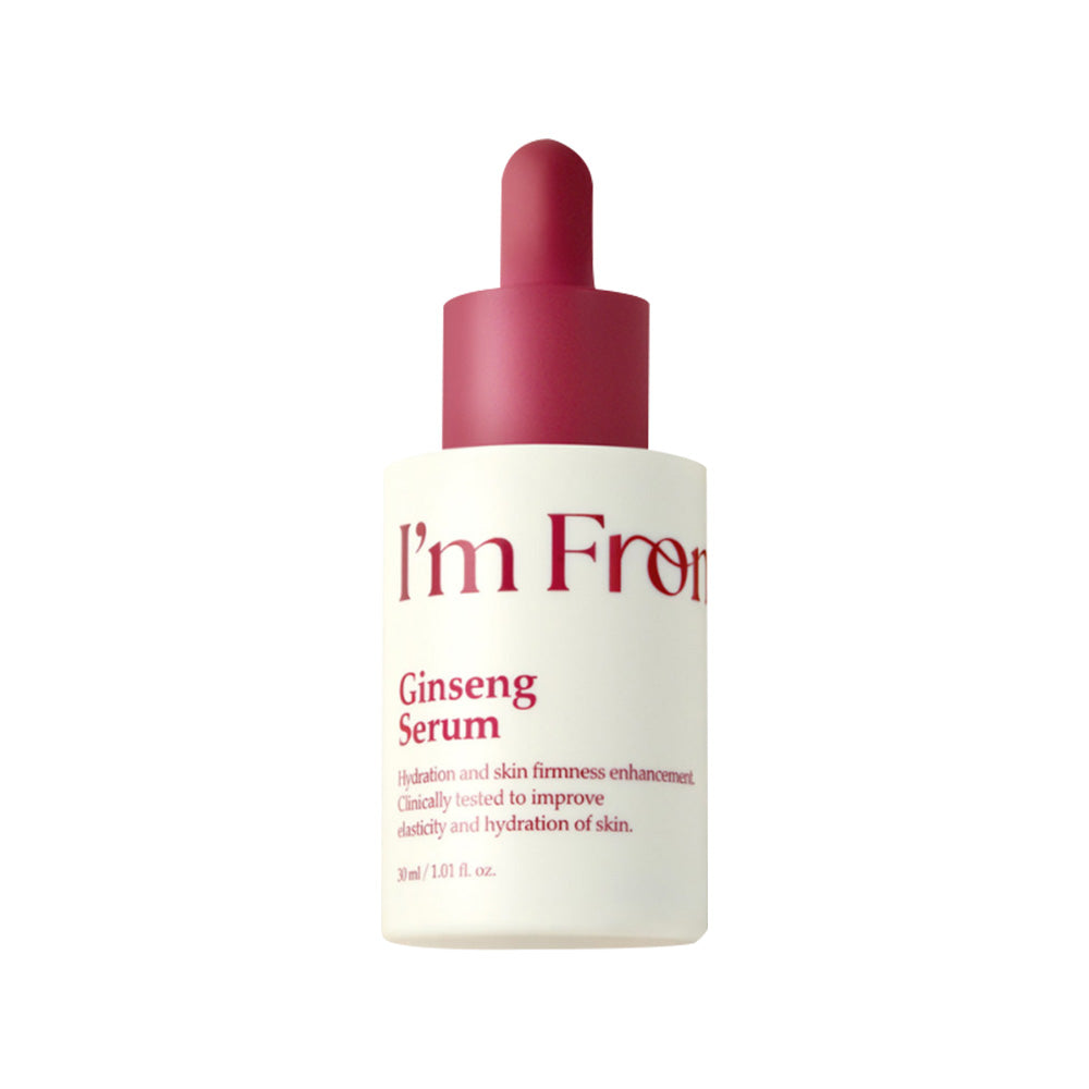 I'm from I'm from Ginseng Serum 30ml - hydrating - front bottle shot