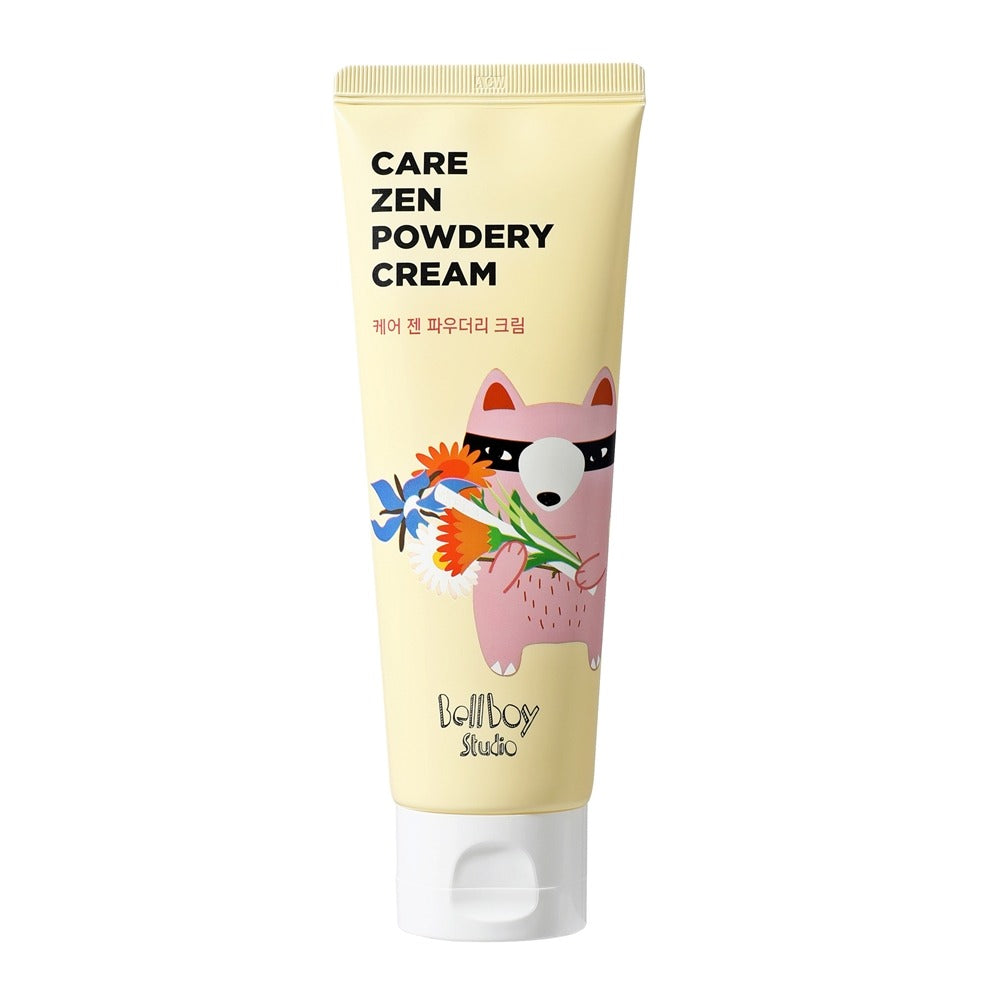 Bellboy Studio Bellboy Studio Care Zen Powdery Cream 120ml - hydrating - front bottle shot