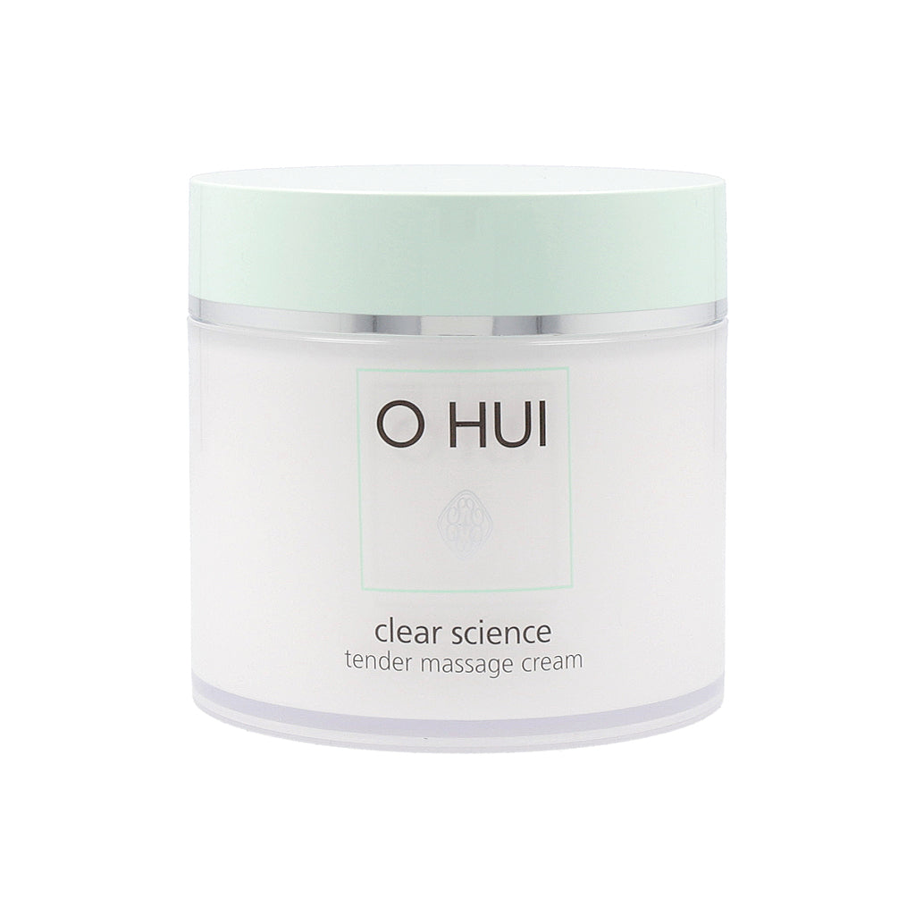 OHUI OHUI Clear Science Tender Massage Cream 230ml - nourishing - front bottle shot