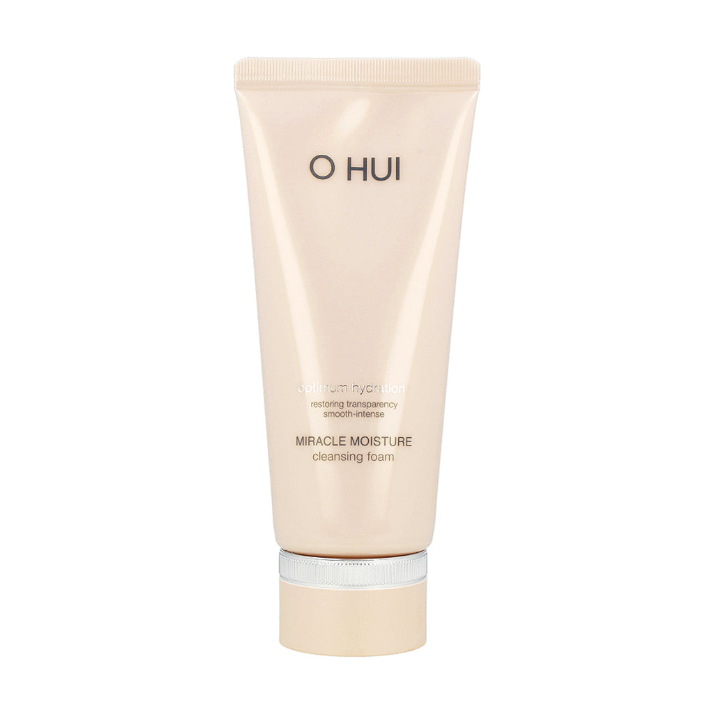 OHUI OHUI Miracle Moisture Cleansing Foam 200ml - hydrating - front bottle shot