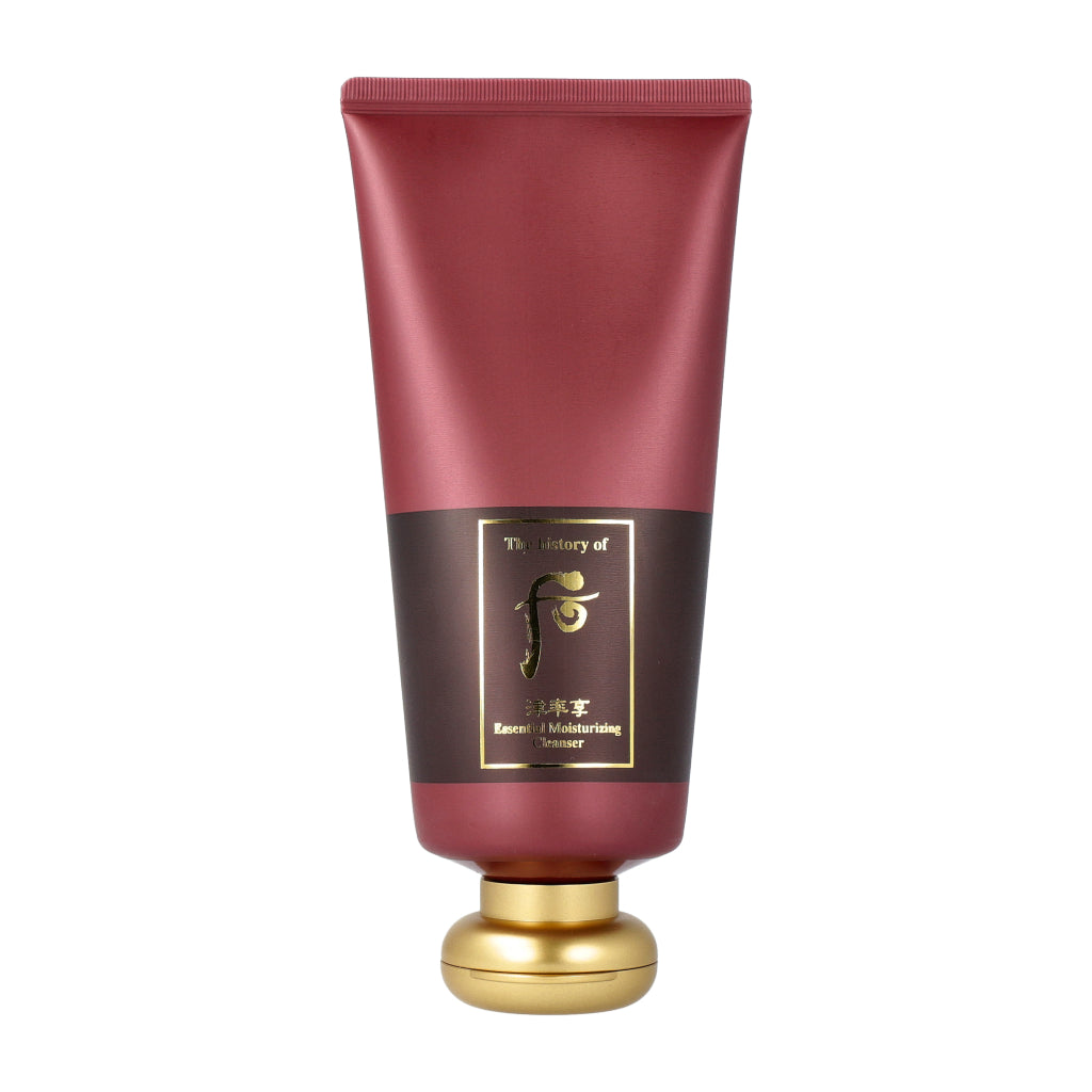 THE WHOO THE WHOO Jinyulhyang Essential Moisturizing Cleanser 180ml - hydrating - front bottle shot