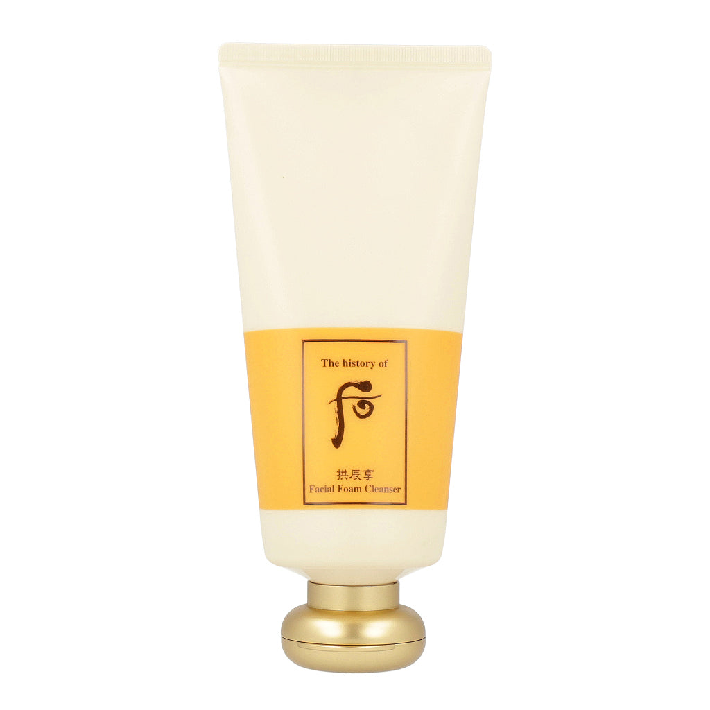 THE WHOO THE WHOO Gongjinhyang Facial Foam Cleanser 180ml - cleansing - front bottle shot