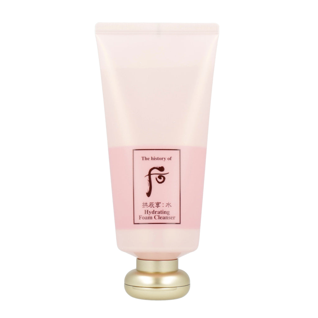 THE WHOO THE WHOO Gongjinhyang Soo Sooyeon Hydrating Foam Cleanser 180ml - hydrating - front bottle shot