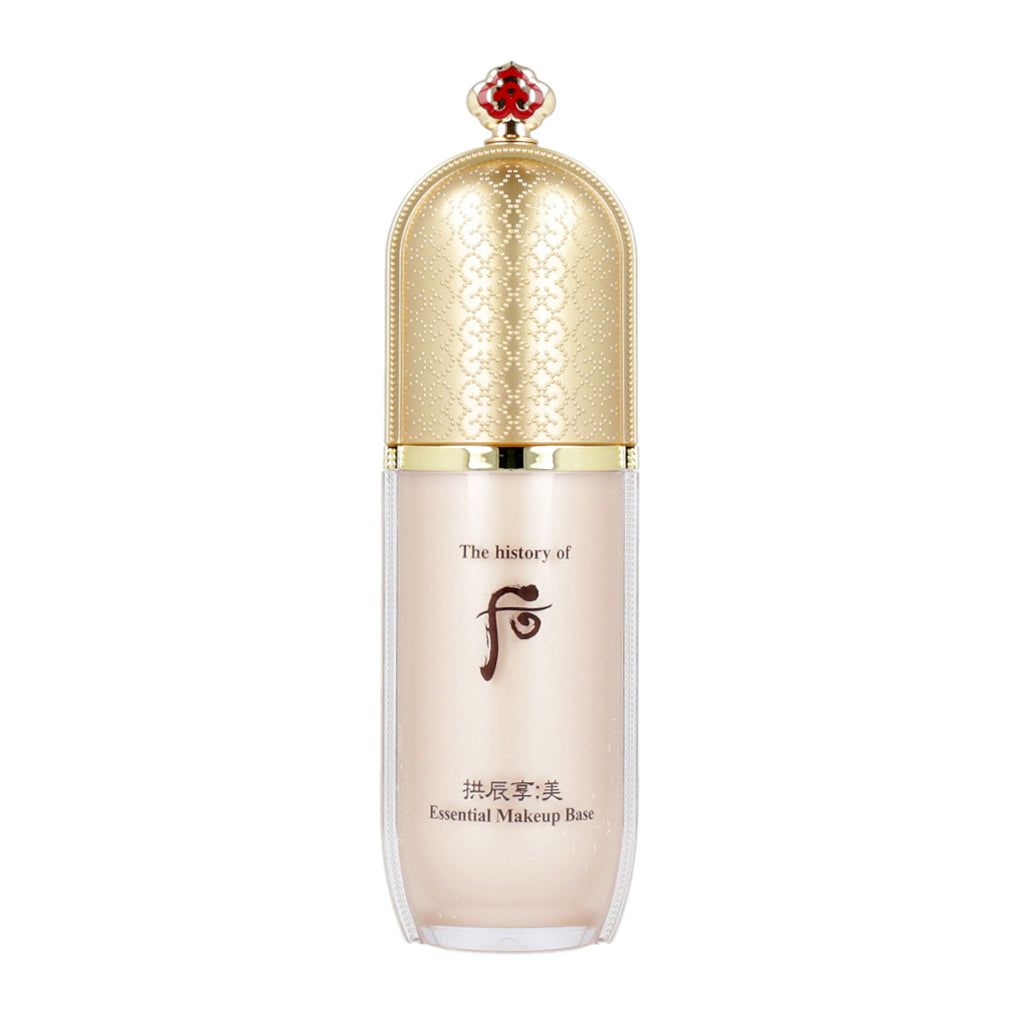 THE WHOO THE WHOO Gongjinhyang Mi Essential Makeup Base 40ml - hydrating - front bottle shot