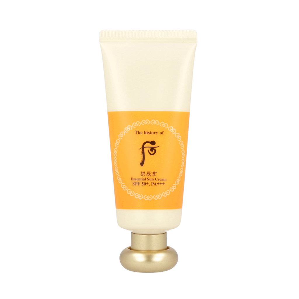 THE WHOO THE WHOO Gongjinhyang Jin Hae Yoon Moisture Sun Cream SPF50+ PA+++ 60ml - hydrating - front bottle shot