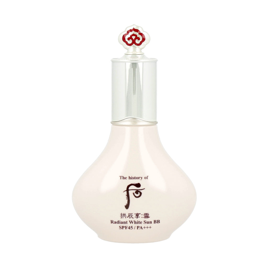 THE WHOO THE WHOO Gongjinhyang Seol Radiant White BB Sun SPF45 PA+++ 40ml - brightening - front bottle shot