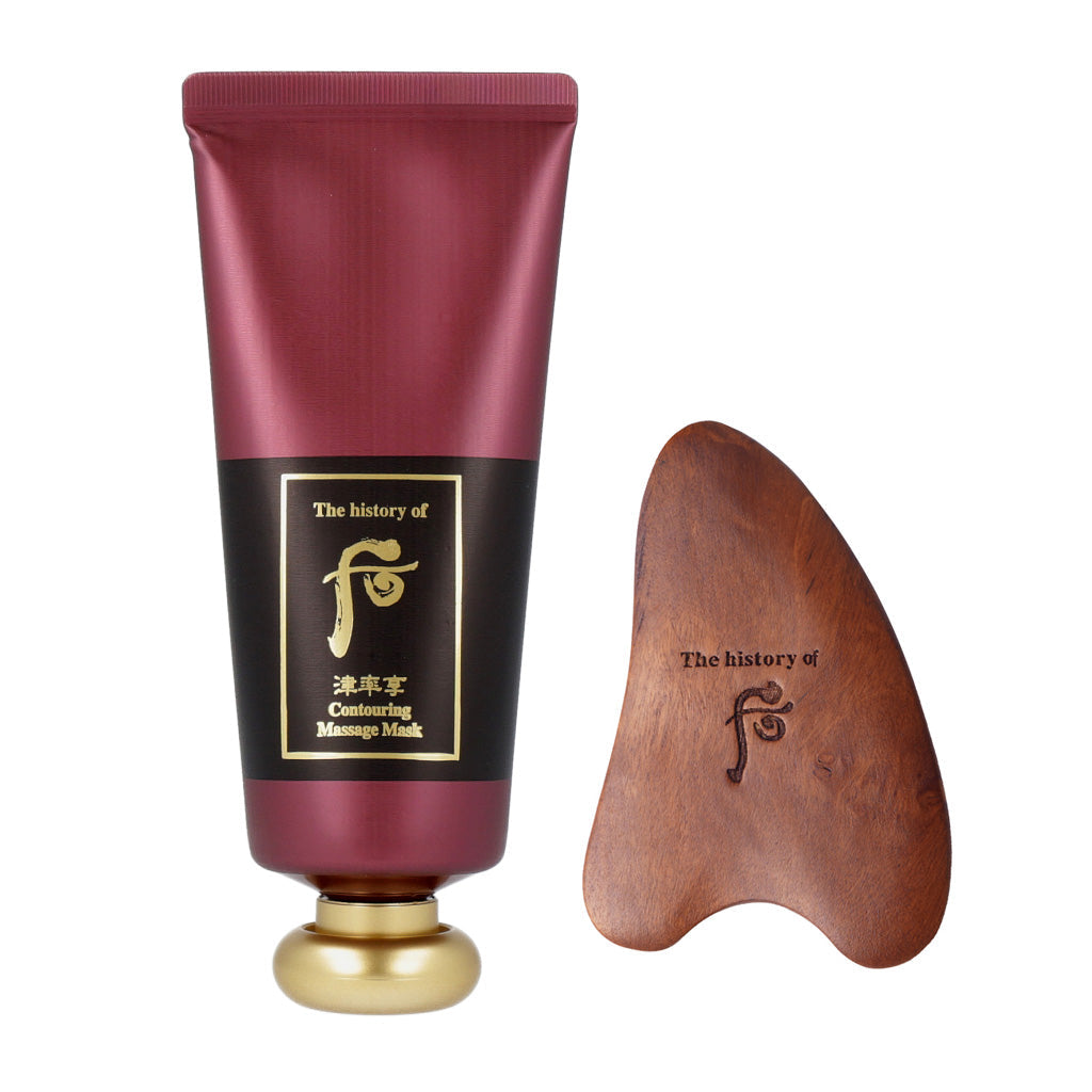 THE WHOO THE WHOO Jinyulhyang Contouring Massage Mask 100ml *includes Massage Tool - sun protection - front bottle shot