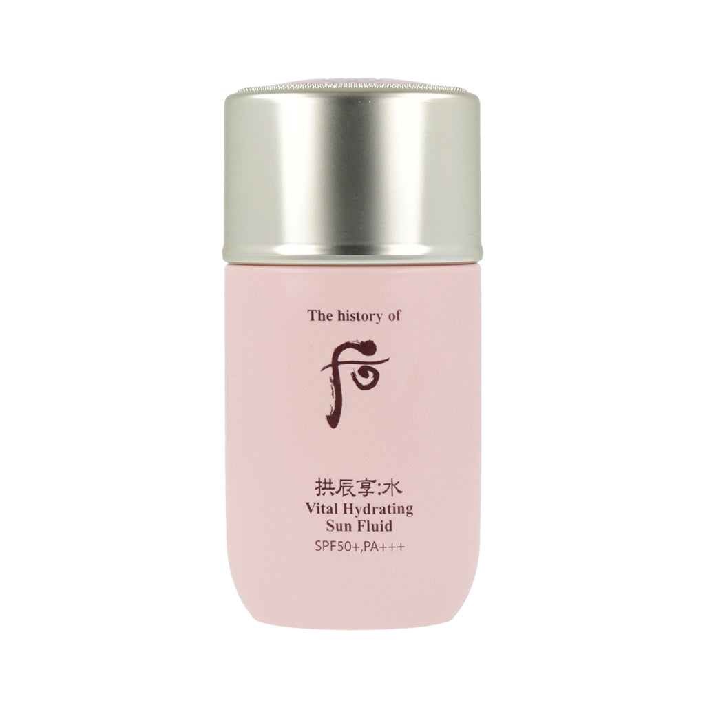 THE WHOO THE WHOO Gongjinhyang Soo Sooyeon Vital Hydrating Sun Fluid SPF50+ PA+++ 60ml - hydrating - front bottle shot