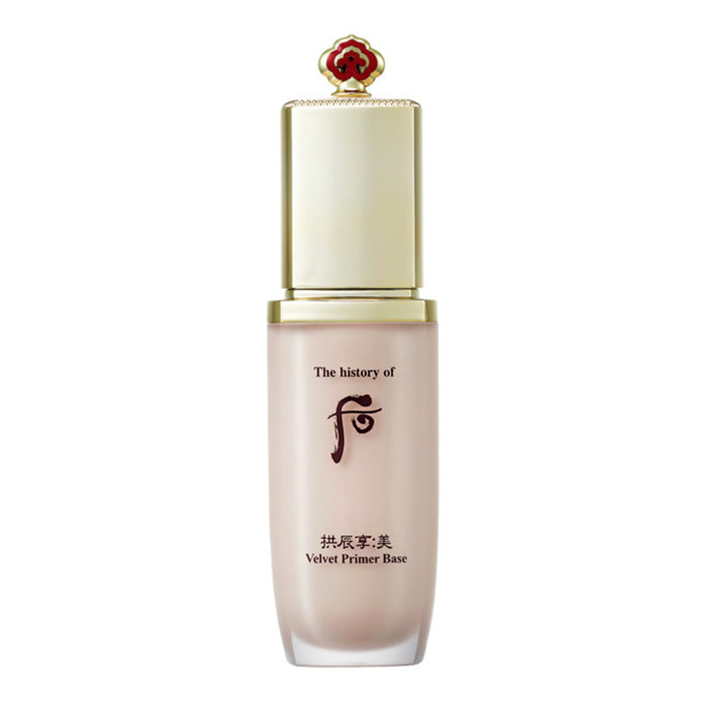 THE WHOO THE WHOO Gongjinhyang Mi Velvet Primer Base 40ml - hydrating - front bottle shot