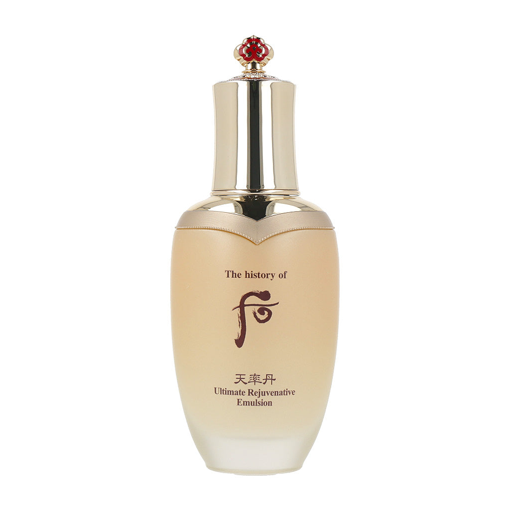 THE WHOO THE WHOO Cheonyuldan Hwayul Ultimate Rejuvenating Emulsion 110ml - hydrating - front bottle shot