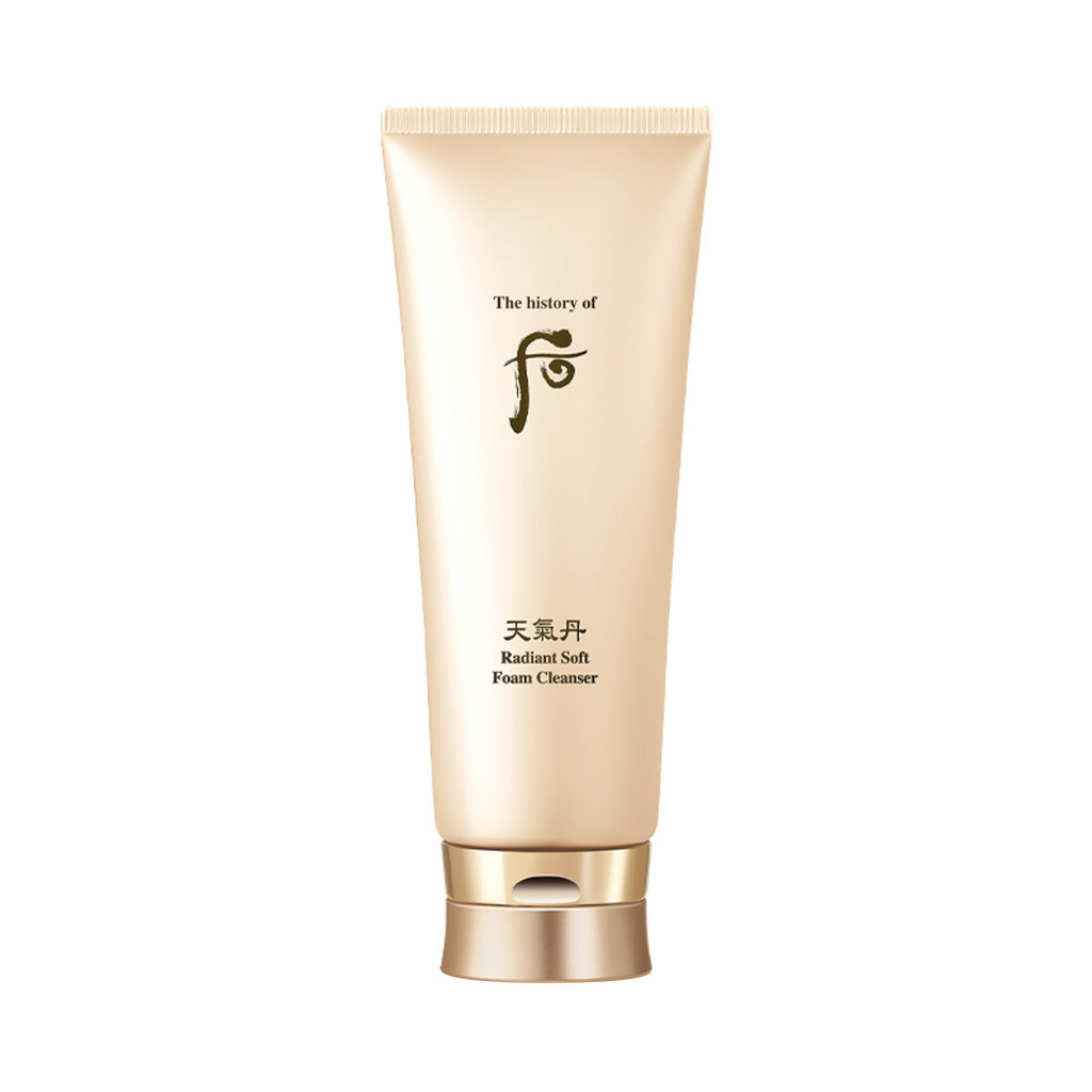 THE WHOO THE WHOO Cheongidan Hwahyun Radiant Soft Foam Cleanser 150ml - hydrating - front bottle shot