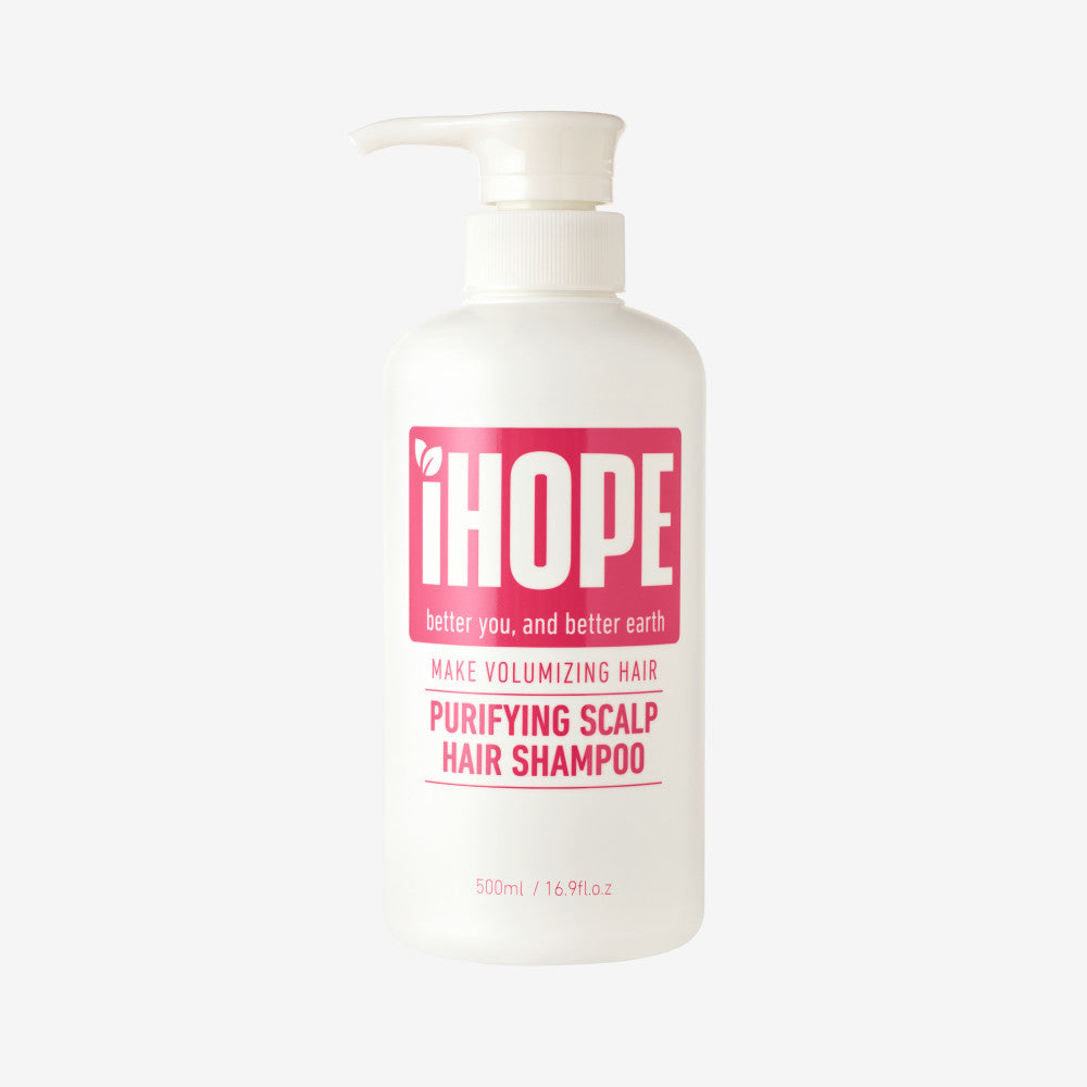 iHOPE iHOPE Purifying Scalp Hair Shampoo 500ml - soothing - front bottle shot