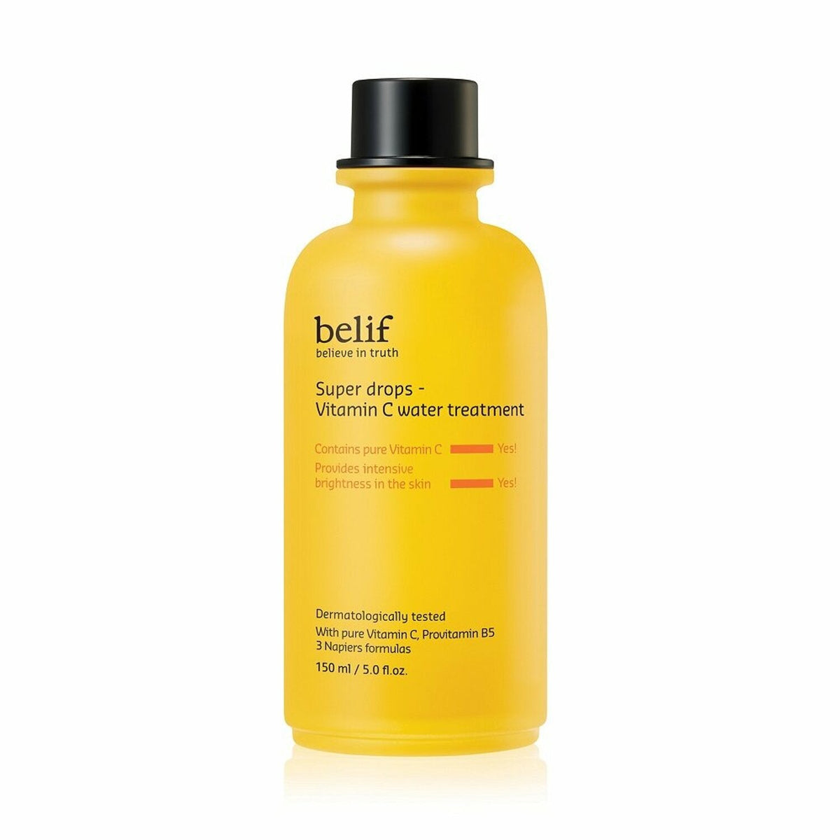 belif belif Super Drops Vitamin C Water Treatment 150mL - exfoliating - front bottle shot