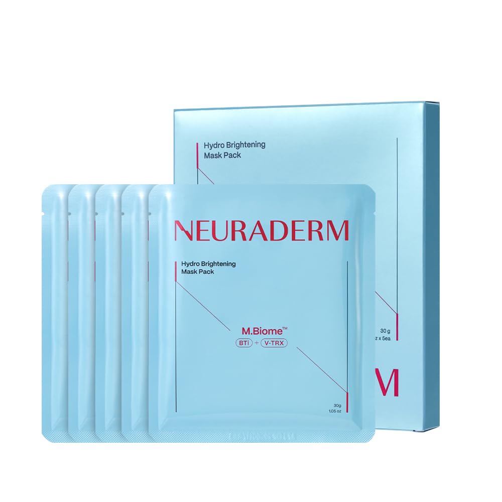 NEURADERM Medytox NEURADERM Hydro Brightening Mask Pack 5ea - soothing - front bottle shot