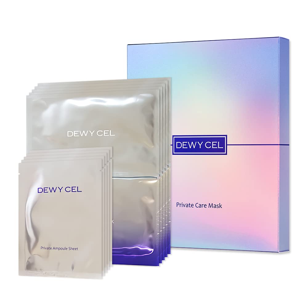 DEWYCEL DEWYCEL Private Care Mask 1pack (5ea) - anti-aging - front bottle shot