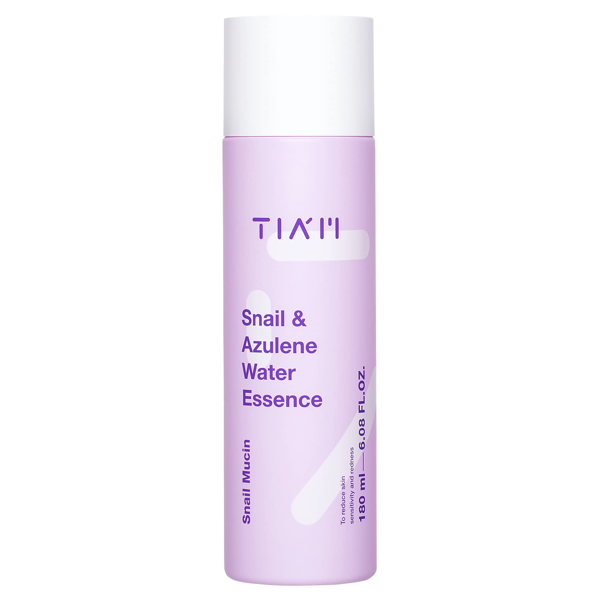 TIAM TIAM Snail & Azulene Water Essence 180ml - hydrating - front bottle shot