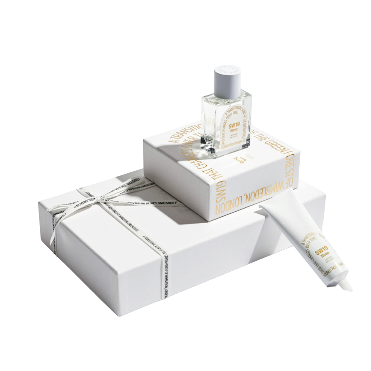 SW19 SW19 Noon PERFUME & HAND CREAM DUO SET - soothing - front bottle shot